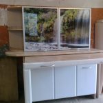 intérieur de table coulissante