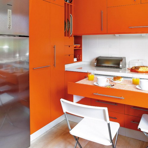 tables coulissantes pour la cuisine
