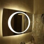 lumières de miroir rond