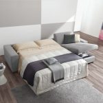 canapé-lit avec matelas orthopédique