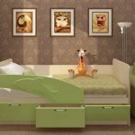 Lit dauphin pour enfants