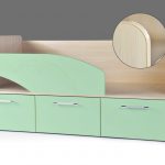 Lit d'enfant Dolphin MDF