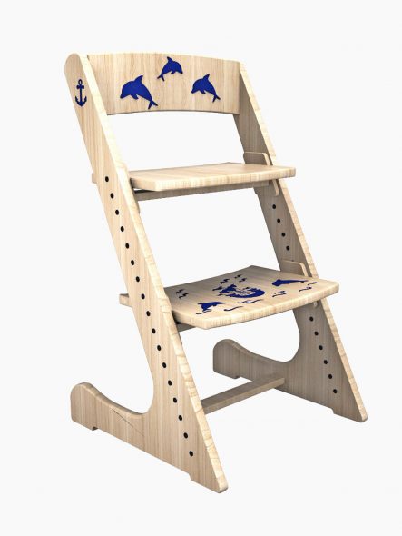 Sedia per bambini Humpbacked Horse