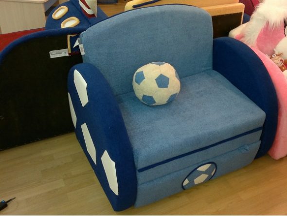 Fauteuil-lit d'enfant pour garçon