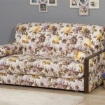 canapé lit avec matelas orthopédique Jacquard