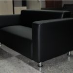 Canapé de bureau noir