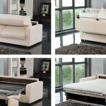 canapé-lit avec matelas orthopédique