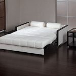 canapé-lit avec matelas orthopédique moderne