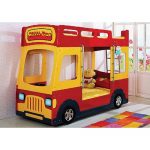 Lit superposé pour enfants Milli Bus