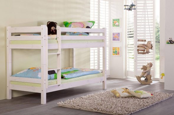 Lits superposés dans la conception des chambres d'enfants