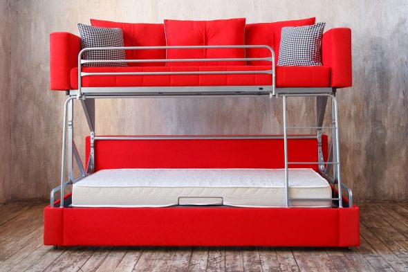 Canapé transformable à deux niveaux SPLENDID