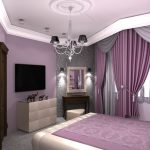 Chambre mauve