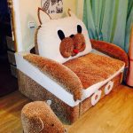 Fauteuil-lit pour les enfants dans la conception