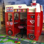 Lit autobus pour enfants