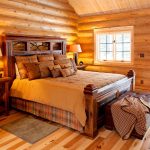 lit en bois photo