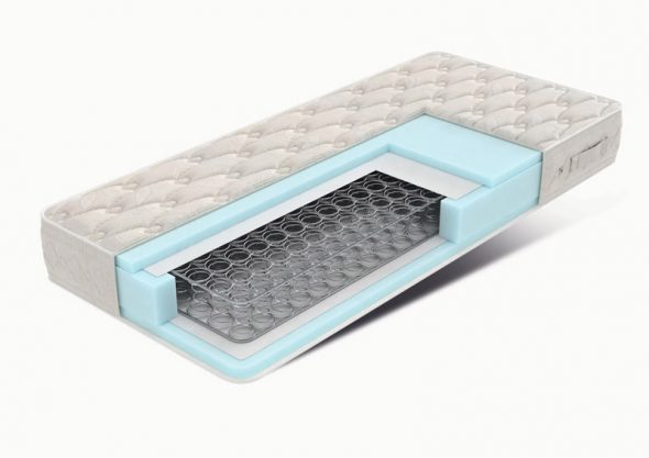 Matelas avec sommier à charge