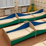 Meubles pour lits de jardin d'enfants