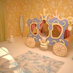 Meubles pour un lit d'enfant le chariot
