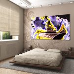 Image délicate et inspirante pour la chambre à coucher
