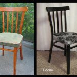 Nouvelle vie de chaise
