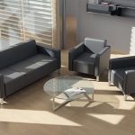 Canapé et fauteuils de bureau
