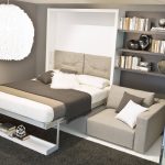 lit armoire pour économiser de l'espace
