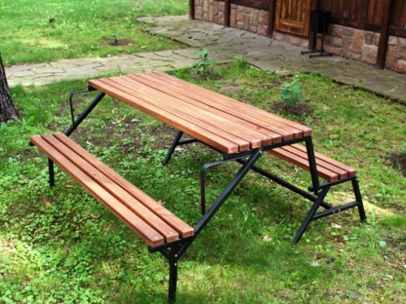 Bancs de jardin