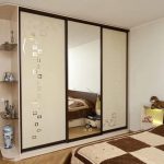 Armarios empotrados en el dormitorio.