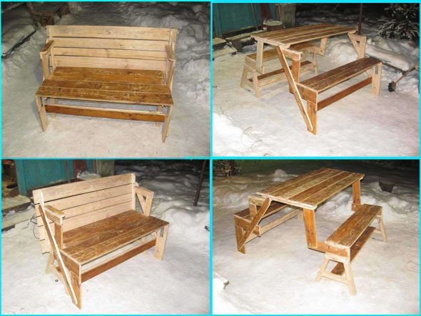 Banc de transformation bricolage