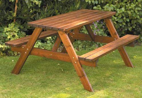 Transformateur de table faites-le vous-même au jardin