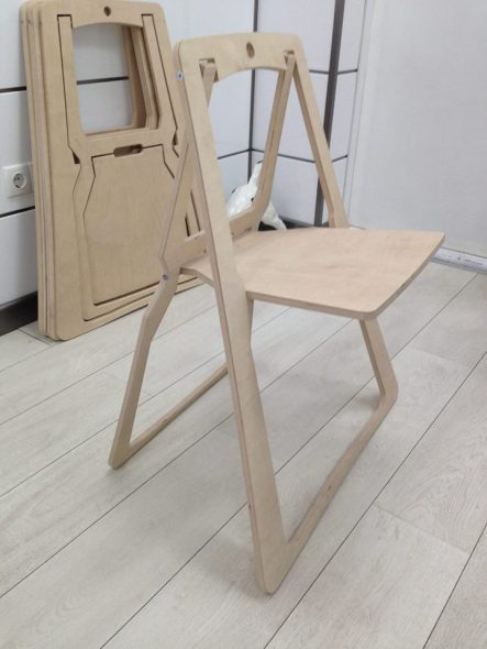 Chaise pliante pour la maison