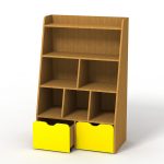 Casier à jouets avec boîtes