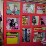 Les murs des racks étaient constitués de petites boîtes.