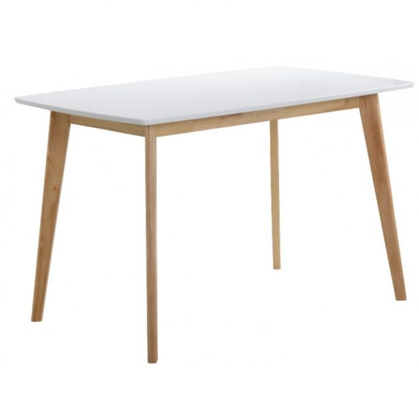 Table de cuisine Lukas blanc