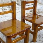 Chaise fais-le toi-même du bois à la maison