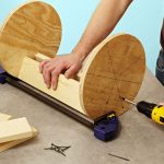 Tabouret au design simplifié