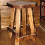 Tabouret de style campagnard