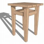 Tabourets à puce