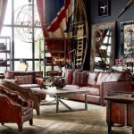 fauteuil de style anglais à l'intérieur