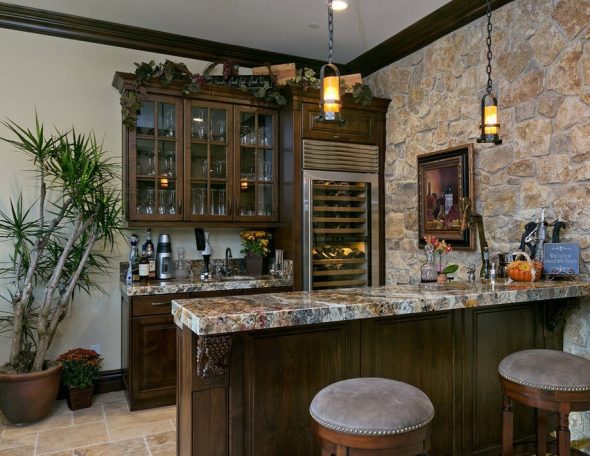 comptoir de bar