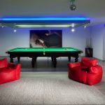 mobilier sans cadre rouge