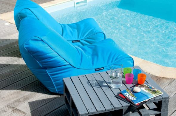mobilier de piscine sans cadre