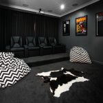 mobilier sombre sans cadre