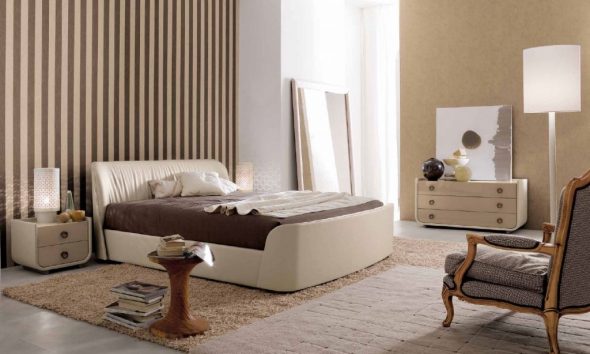 chambre beige