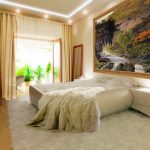 grande photo dans la chambre