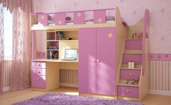 lit mezzanine pour enfants
