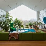 idées de design de canapé vert