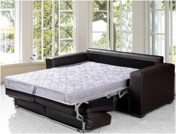 canapé-lit avec matelas