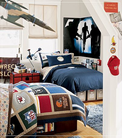 conception de la chambre pour deux garçons adolescents