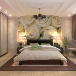 lit dans la conception de la chambre